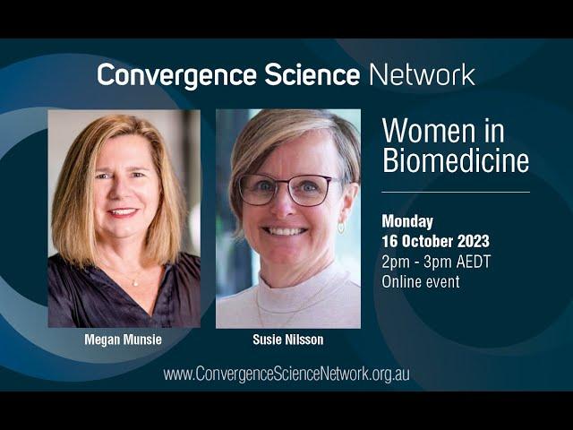 Women in Biomedicine - Megan Munsie and Susie Nilsson