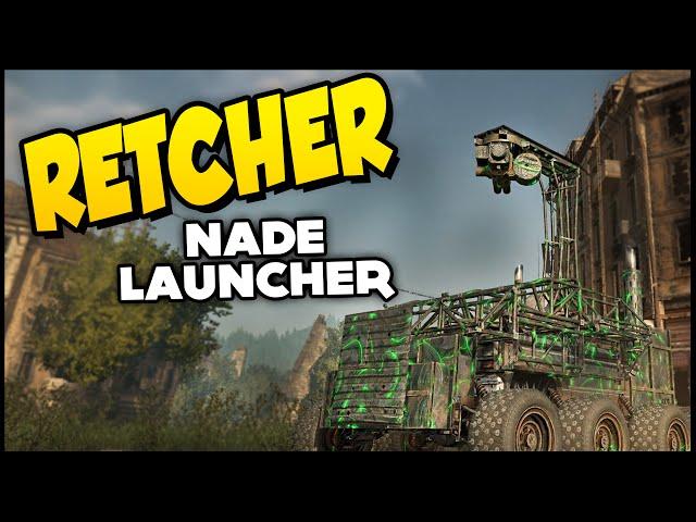 Crossout  RETCHER Automatic Grenade Launcher! New! [Crossout Gameplay]