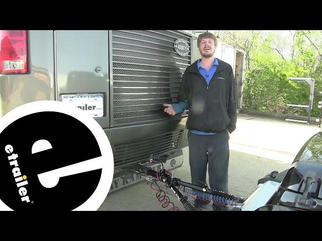 etrailer | Mount: Blue Ox Alpha 2 Non-Binding Tow Bar on a 2008 Holiday Rambler Neptune Motorhome