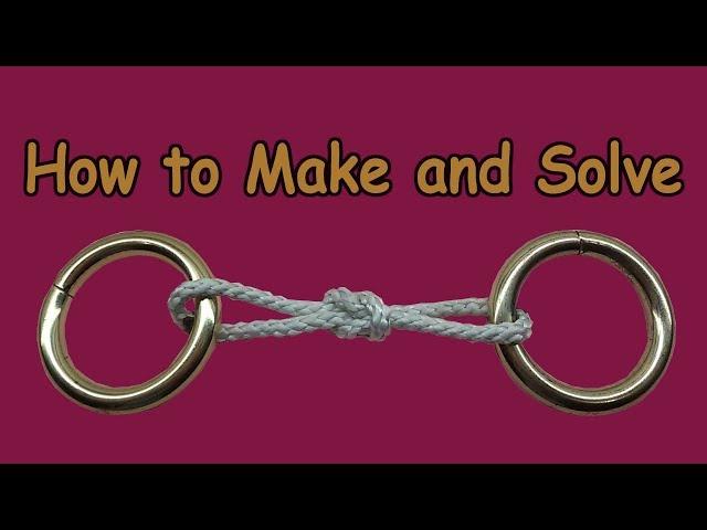 How to Make and Solve String and Ring Puzzle | puzzles for kids By IH Puzzles