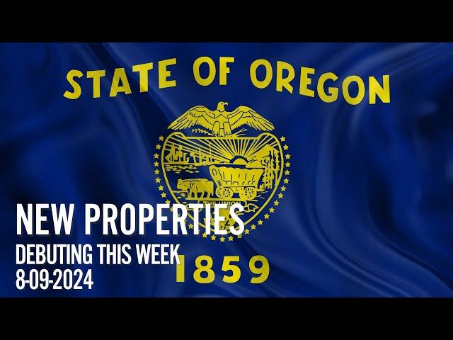 Oregon Land For Sale: New Properties Debuting This Week, 08-09-2024