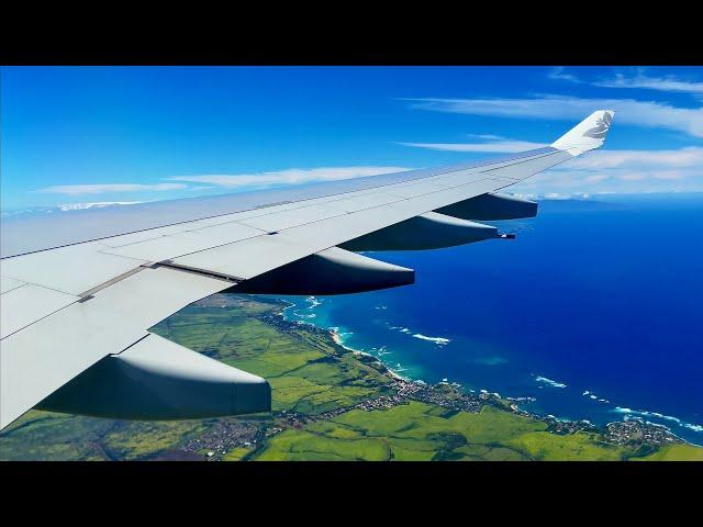 Full Flight – Hawaiian Airlines – Airbus A330-243 – SEA-OGG – N389HA – HA29 – IFS Ep. 525