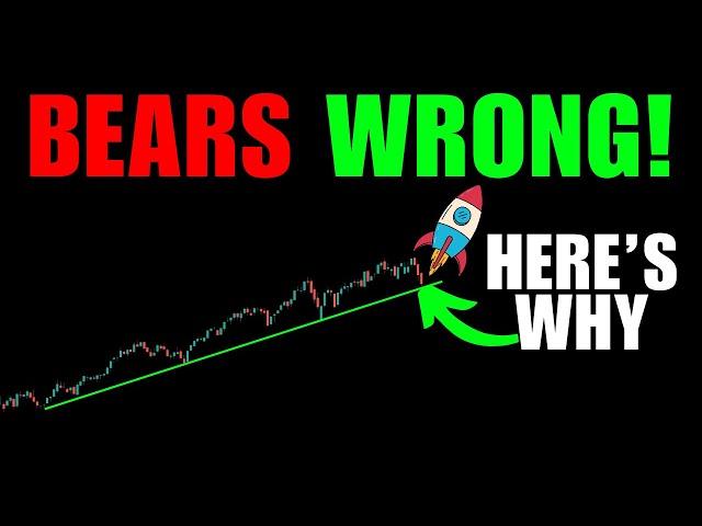 BEARS ARE WRONG! Market Rally Coming  Here's WHY! #SPY #QQQ