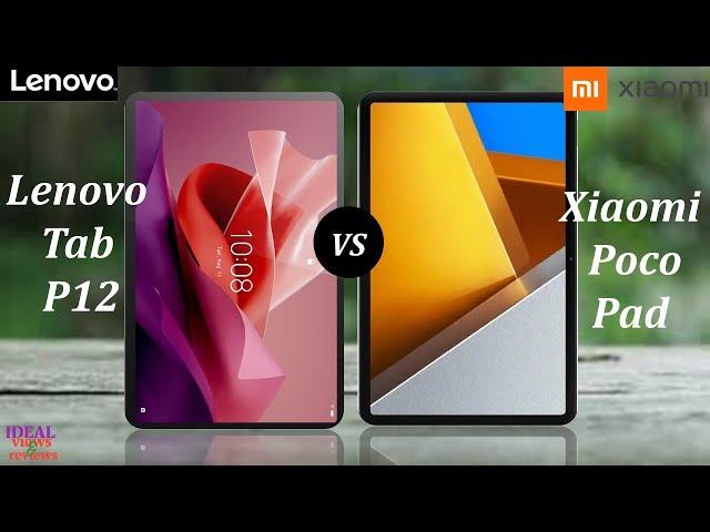 Lenovo Tab P12 vs Xiaomi Poco Pad