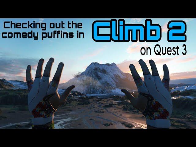 A bit more Climb 2 on Quest 3