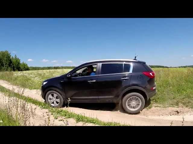 Диагональное вывешивание Kia Sportage R