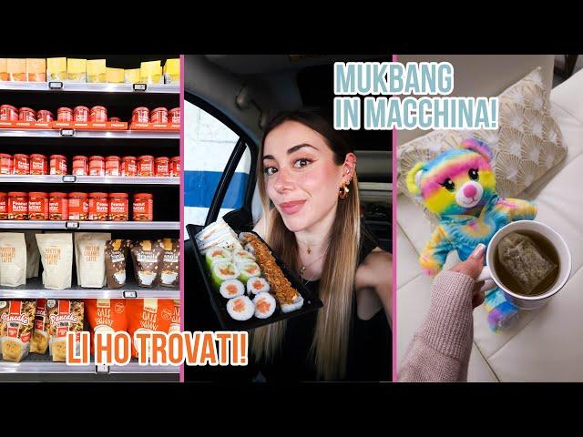 MUKBANG IN MACCHINA + FINALMENTE HO TROVATO PROZIS!!  | VLOG 10/05/24