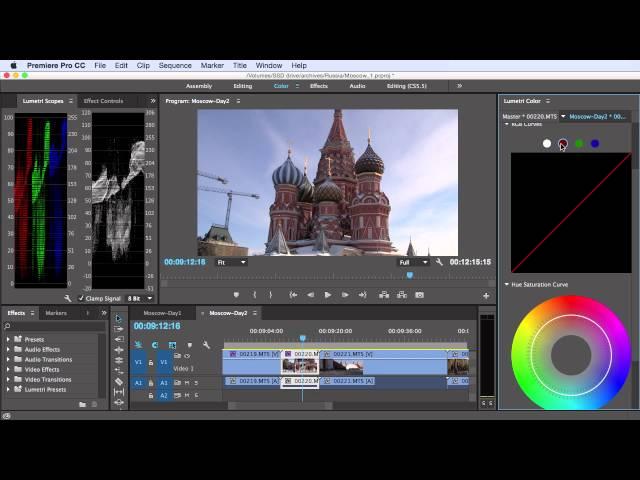Tutorial: Correcting Color in Adobe Premiere Pro CC 2015