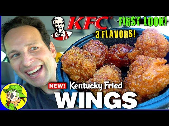 KFC® | Kentucky Fried WINGS Review  | 3 FLAVORS! | Peep THIS Out! 