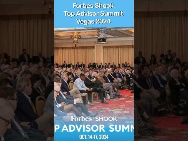 Forbes Shook Top Advisor Summit 2024 Las Vegas Wealth Management #forbes #wealthmanagement