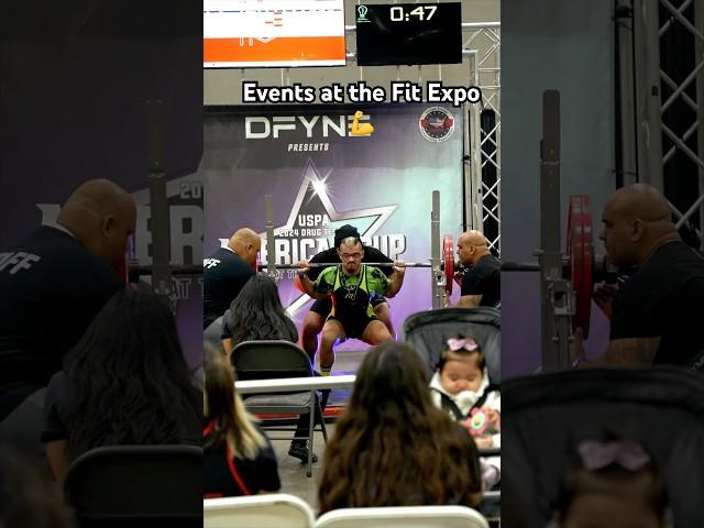 Check out some of the amazing events at the Fit Expo! #fitness #thefitexpo