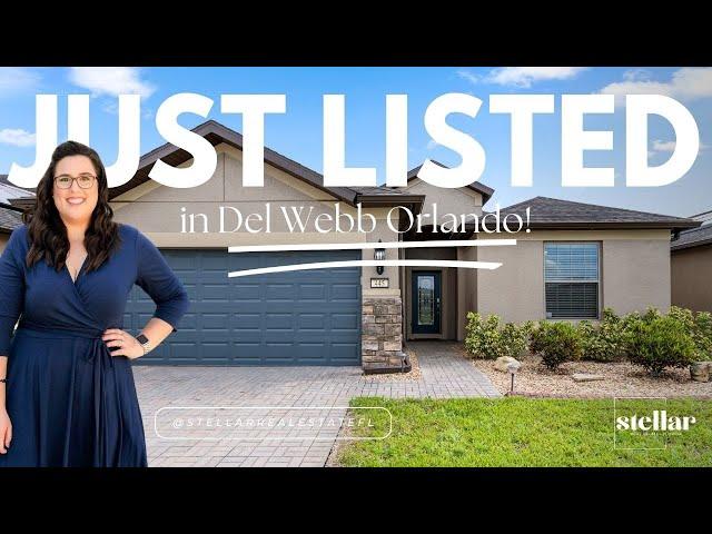 Del Webb Orlando Home Tour | 3BR/2BA | 55+ Community | Central Florida Living!