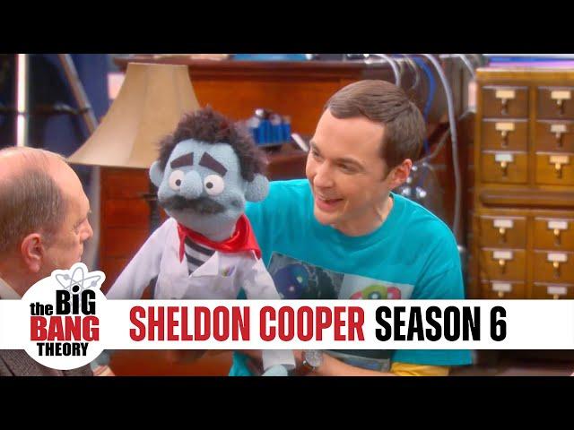 Unforgettable Sheldon Cooper Moments (Season 6) | The Big Bang Theory