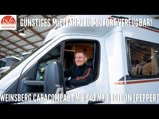 Junge gebrauchte Wohnmobile bei WVD-Südcaravan mit TOP-Preisvorteil | Weinsberg Pepper Mercedes