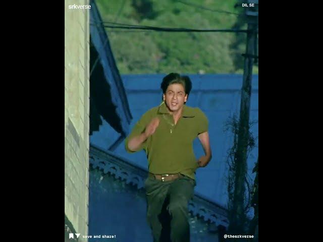 Srk's running scene in Dilse | Nostalgia