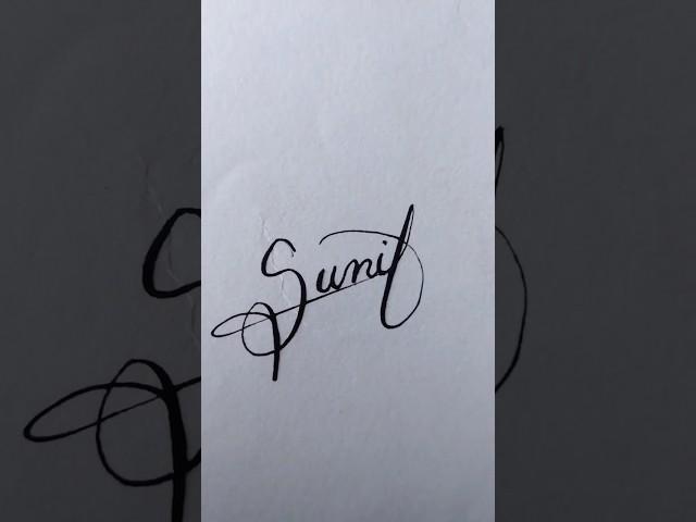 signature of sunil #art #drawing #pencildrawing #sketch #sunil