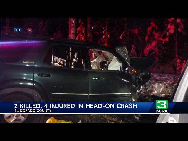 2 dead in Highway 50 crash near South Lake Tahoe