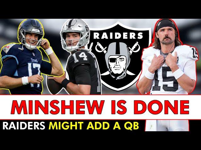 Raiders Rumors: Aidan O’Connell Injury Might Make Antonio Pierce & Tom Telesco Replace Minshew