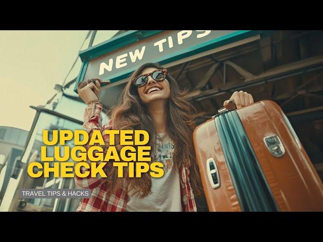 5 *NEW* Tips for Checking Luggage in 2024 (Airlines Won't Warn You!)