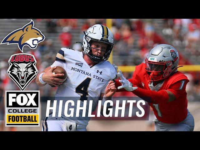 New Mexico Lobos vs. Montana State Bobcats Highlights | FOX College Football