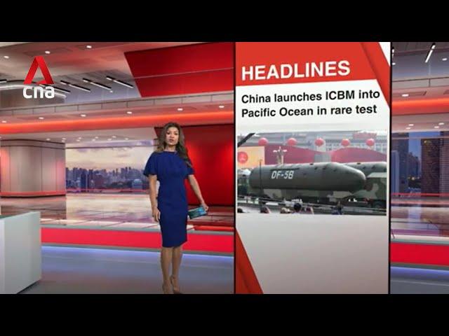 East Asia Tonight: China launches an intercontinental ballistic missile, the first in decades