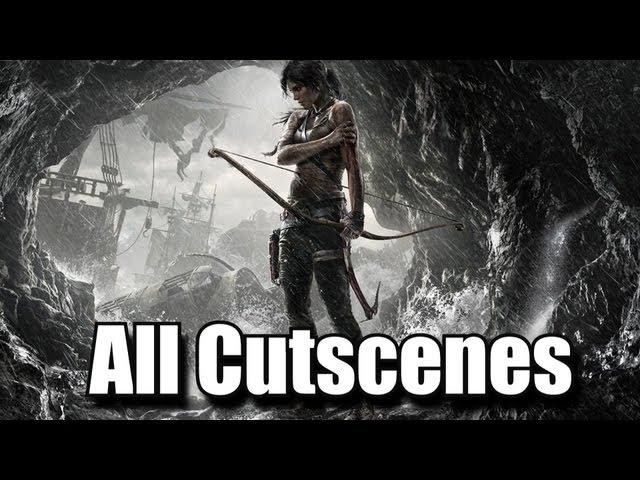 Tomb Raider - All Cutscenes (Game Movie)