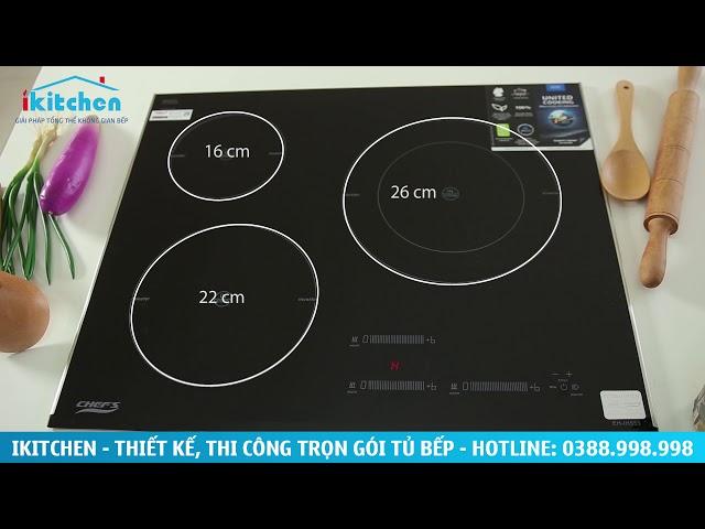 Bếp Từ Ba Vùng Nấu Chefs EH-IH555 | Bếp iKitchen