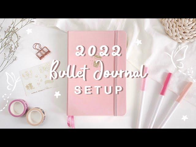  my 2022 bullet journal setup