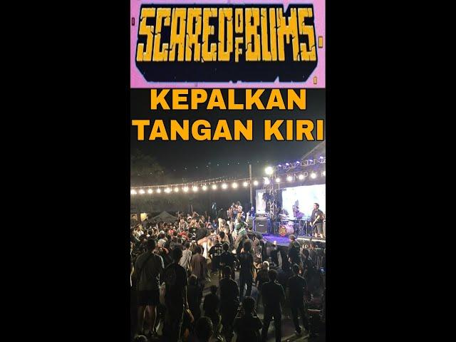 SCARED OF BUMS - KEPALKAN TANGAN KIRI || RACE AMPLITUDE SKATEPARK [LIVE] #shorts