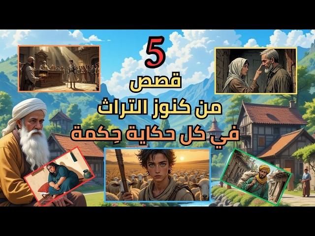 خمسة قصص مُجمعة من التراث الشعبي تُحيي فيك الأمل| إستمع و إكتشف... فقد تغيّر هذه القصص نظرتك للحياة.