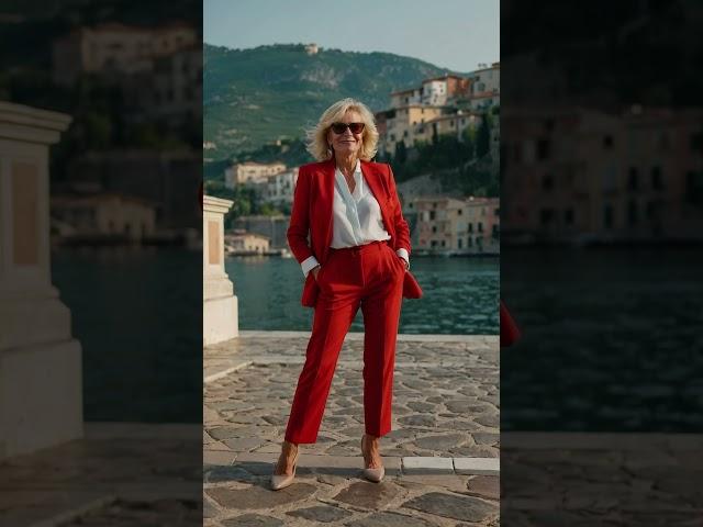 Italian Women Style Over 60+