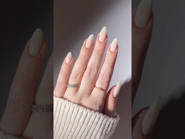 our go to neutral for holiday season ️ #nails #nailpolish #nailart