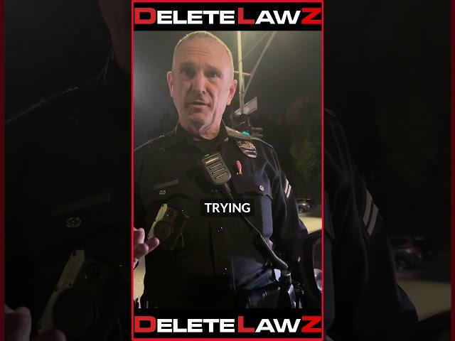 AGGRESSIVE COP STOPS ME WHILE LA IS ON FIRE!