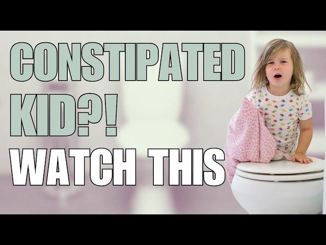 How to Treat Your Child's Constipation: Natural & Medical Solutions Explained