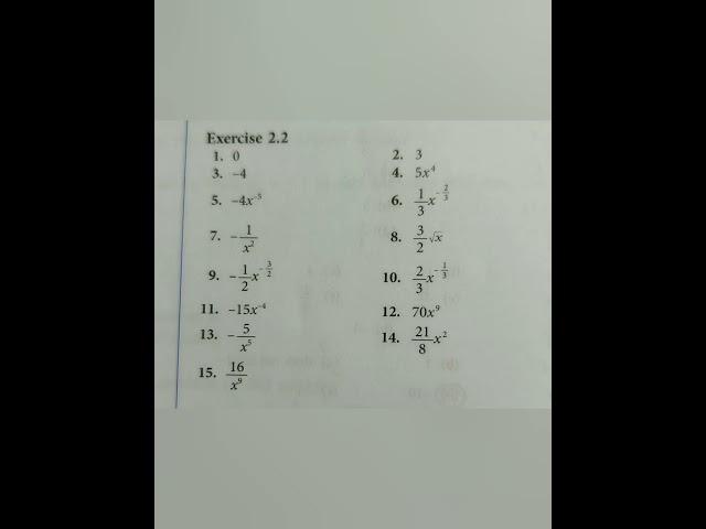 EXERCISE 2.2 PELANGI STPM MATHEMATICS T TERM 2