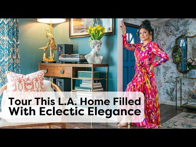 Tour This Colorful L.A. Home Filled With Eclectic Elegance | Handmade Home