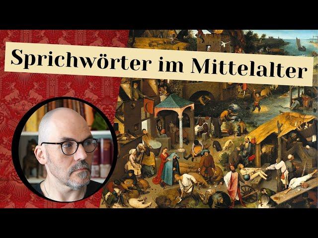 Sprichwörter im Mittelalter