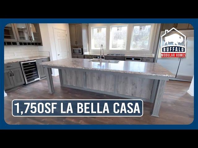 1750sf Modular Ranch w/ Walkout Basement, The Bella Casa 1