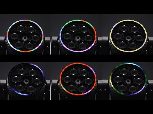 B-EYE + LASER + LED RING универсальная голова 3в1