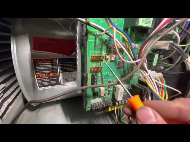 How To Adjust Fan Speed On A Lennox Furnace.