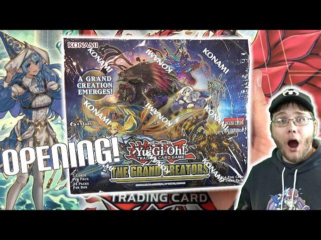 Yu-Gi-Oh! The Grand Creators Unboxing! EPIC PULLS!!!