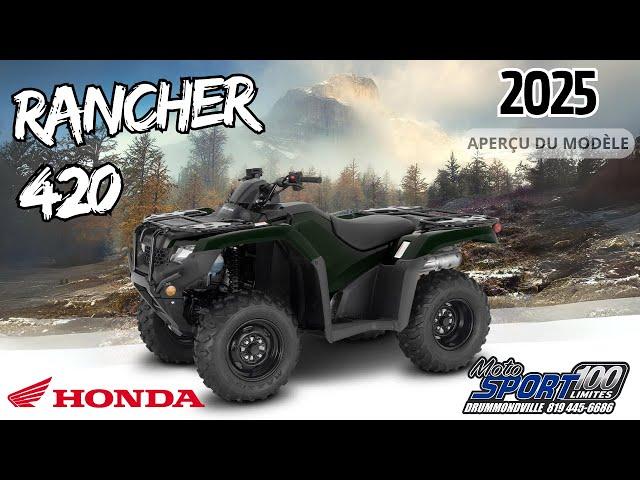 Walkaround | *New* Honda Rancher TRX 420 2025