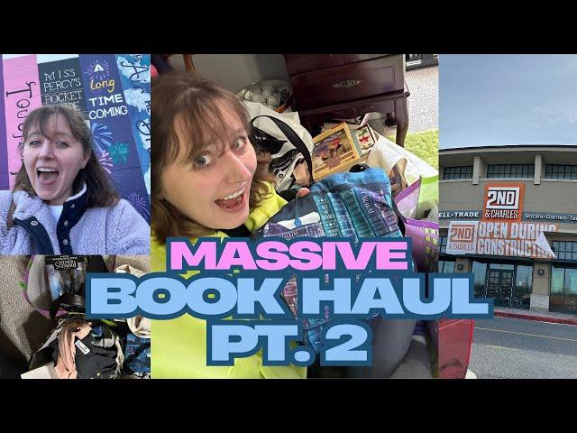 HUGE Book Haul Part 2 | Books a million | $1 Books | Manga