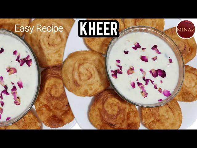 Learn Kheer in 1 minute MINAZ SHAIKH RECIPES #kheer #desert #sweet #easyrecipe