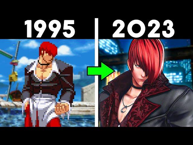 EVOLUÇÃO DO THE KING OF FIGHTERS