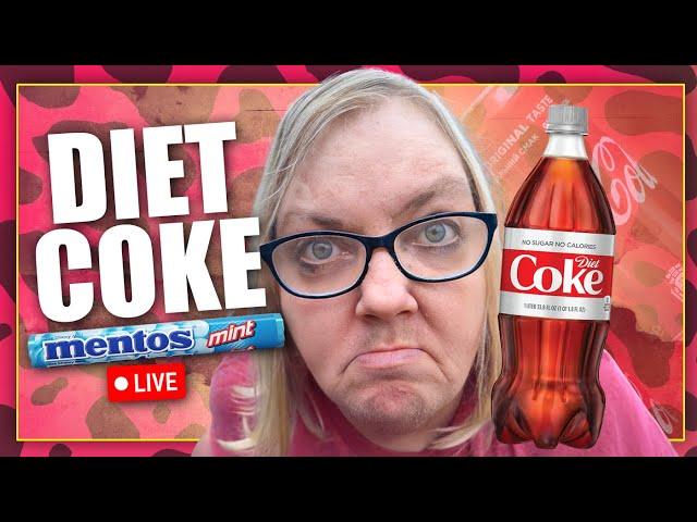 TINA'S DIET COKE & MENTOS EXPLOSION! 