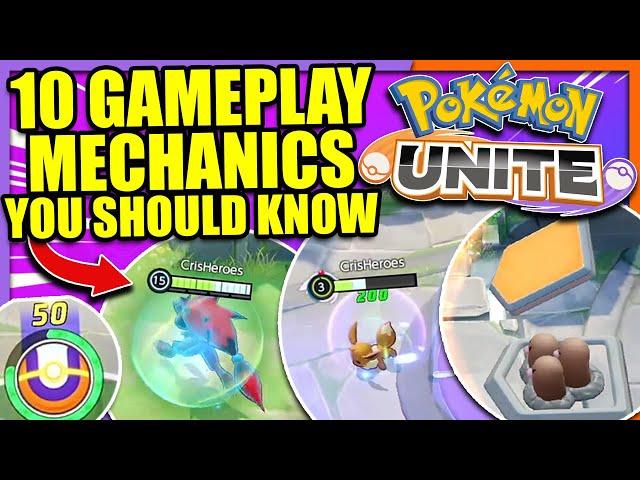 10 Gameplay Mechanics that will make you a BETTER PLAYER in Pokemon Unite