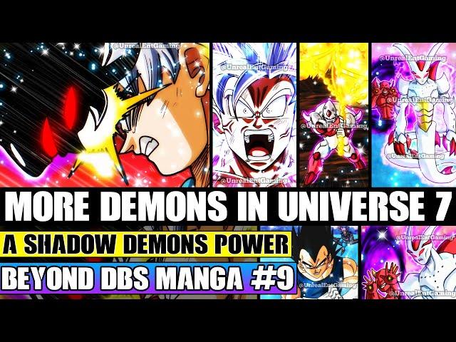 Beyond Dragon Ball Super Shadow Demon Goku Vs Goku Conclusion! More Demons In Universe 7