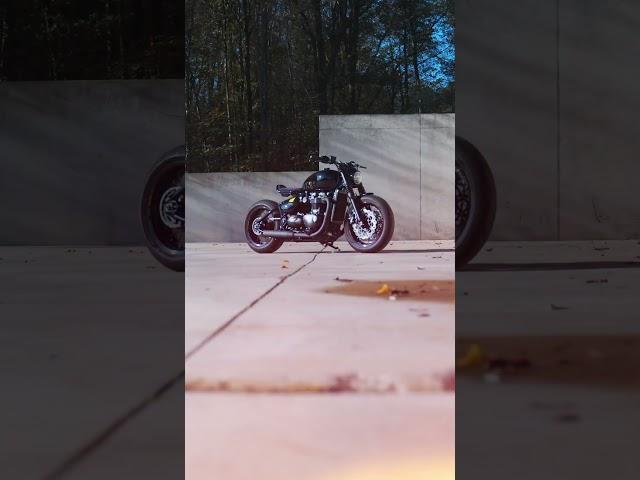 RxV Bobber by Raisch x Vagabund #triumphmotorcycles #bonneville