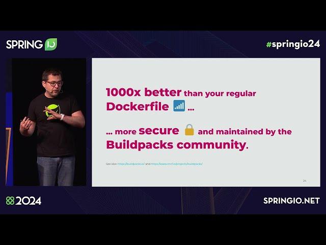 Lean Spring Boot Applications for The Cloud by Patrick Baumgartner @ Spring I/O 2024